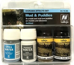 Diorama Effects Set - Mud & Puddles